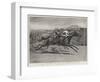 The Finish for the Derby Stakes at Epsom, Mr W C Whitney's Volodyovski Wins-Godfrey Douglas Giles-Framed Giclee Print