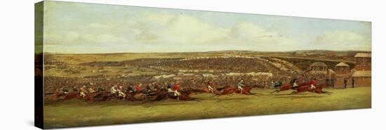 The Finish of the Derby-Henry Thomas Alken-Stretched Canvas