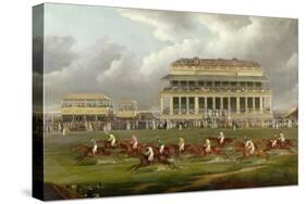 The Finish of the Epsom Derby in 1822-John Sinclair-Stretched Canvas