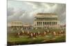 The Finish of the Epsom Derby in 1822-John Sinclair-Mounted Giclee Print