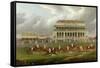 The Finish of the Epsom Derby in 1822-John Sinclair-Framed Stretched Canvas