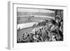 The Finish of the Marathon, Olympic Games, London, 1908-Samuel Begg-Framed Giclee Print