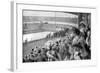 The Finish of the Marathon, Olympic Games, London, 1908-Samuel Begg-Framed Giclee Print