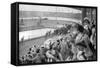 The Finish of the Marathon, Olympic Games, London, 1908-Samuel Begg-Framed Stretched Canvas