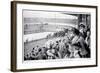 The Finish of the Marathon Race, the Olympic Games, 1908-Samuel Begg-Framed Giclee Print