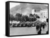 The Finish of the Monte Carlo Rally, 1929-null-Framed Stretched Canvas