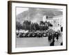 The Finish of the Monte Carlo Rally, 1929-null-Framed Photographic Print