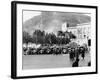 The Finish of the Monte Carlo Rally, 1929-null-Framed Photographic Print