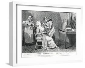 The Finishing Touch,1794-Isaac Cruikshank-Framed Giclee Print