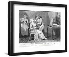 The Finishing Touch,1794-Isaac Cruikshank-Framed Premium Giclee Print