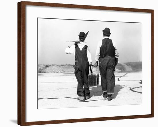 The Finishing Touch, 1928-null-Framed Photographic Print