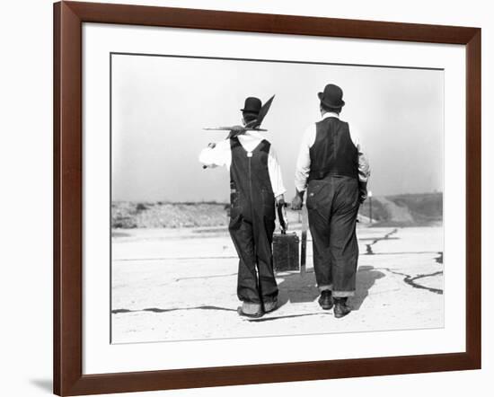 The Finishing Touch, 1928-null-Framed Photographic Print