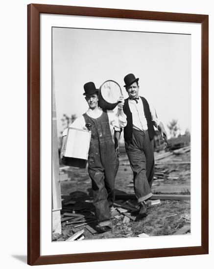 The Finishing Touch, 1928-null-Framed Photographic Print