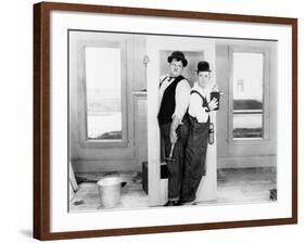 The Finishing Touch, 1928-null-Framed Photographic Print