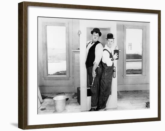 The Finishing Touch, 1928-null-Framed Photographic Print