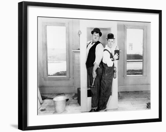 The Finishing Touch, 1928-null-Framed Photographic Print
