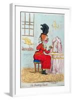 The Finishing Touch, Published by Hannah Humphrey in 1791-James Gillray-Framed Giclee Print