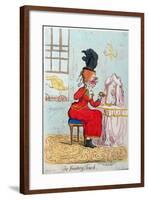 The Finishing Touch, Published by Hannah Humphrey in 1791-James Gillray-Framed Giclee Print