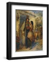 The Finishing Touch-Erskine Nicol-Framed Giclee Print