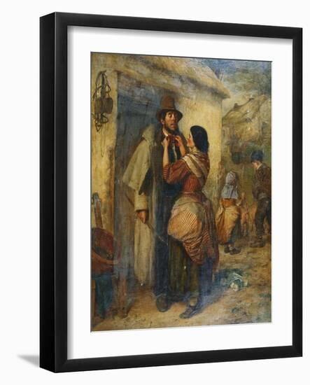 The Finishing Touch-Erskine Nicol-Framed Giclee Print