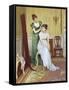 The Finishing Touch-Charles Haigh-Wood-Framed Stretched Canvas