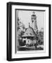 The Finnish Pavilion on Rue Des Nations at the Exposition Universelle of 1900, Paris-null-Framed Giclee Print