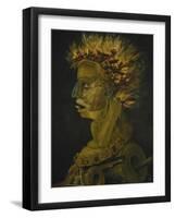 The Fire, 1566-Giuseppe Arcimboldo-Framed Giclee Print