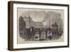 The Fire at Gravesend-William Henry Pike-Framed Giclee Print