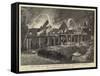 The Fire at Groot Schuur, Mr Cecil Rhodes's House-null-Framed Stretched Canvas