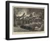 The Fire at Groot Schuur, Mr Cecil Rhodes's House-null-Framed Giclee Print