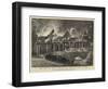 The Fire at Groot Schuur, Mr Cecil Rhodes's House-null-Framed Giclee Print