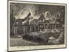 The Fire at Groot Schuur, Mr Cecil Rhodes's House-null-Mounted Giclee Print