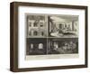 The Fire at Hampton Court Palace-Alfred Courbould-Framed Giclee Print