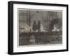 The Fire at the Crystal Palace on Sunday Last, the Ruins as Seen from the Terrace-null-Framed Giclee Print