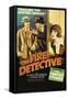 The Fire Detective-null-Framed Stretched Canvas