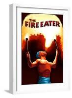 The Fire Eater-Lantern Press-Framed Art Print