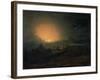 The Fire, Edinburgh-John Martin-Framed Giclee Print