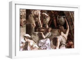 The Fire in the Borgo (Detail), 1514-Raphael-Framed Giclee Print