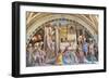 The Fire in the Borgo-null-Framed Giclee Print