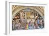 The Fire in the Borgo-null-Framed Giclee Print