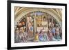 The Fire in the Borgo-null-Framed Giclee Print