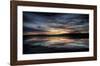 The Fire in the Sky-Eric Wood-Framed Art Print