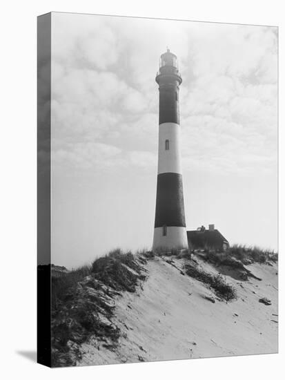 The Fire Island Lighthouse-null-Stretched Canvas