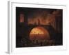 The Fire of Rome, 18 July 64 AD-Hubert Robert-Framed Giclee Print