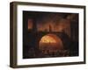 The Fire of Rome, 18 July 64 AD-Hubert Robert-Framed Premium Giclee Print