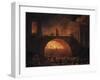 The Fire of Rome, 18 July 64 AD-Hubert Robert-Framed Premium Giclee Print