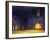 The Fire of the Fireplace-Kyo Nakayama-Framed Giclee Print