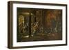 The Fire of Troy, Mid of 17th C-Juan de la Corte-Framed Giclee Print