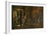 The Fire of Troy, Mid of 17th C-Juan de la Corte-Framed Giclee Print