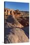 The Fire Wave at Valley of the Fire State Park, Nevada, USA-Chuck Haney-Stretched Canvas